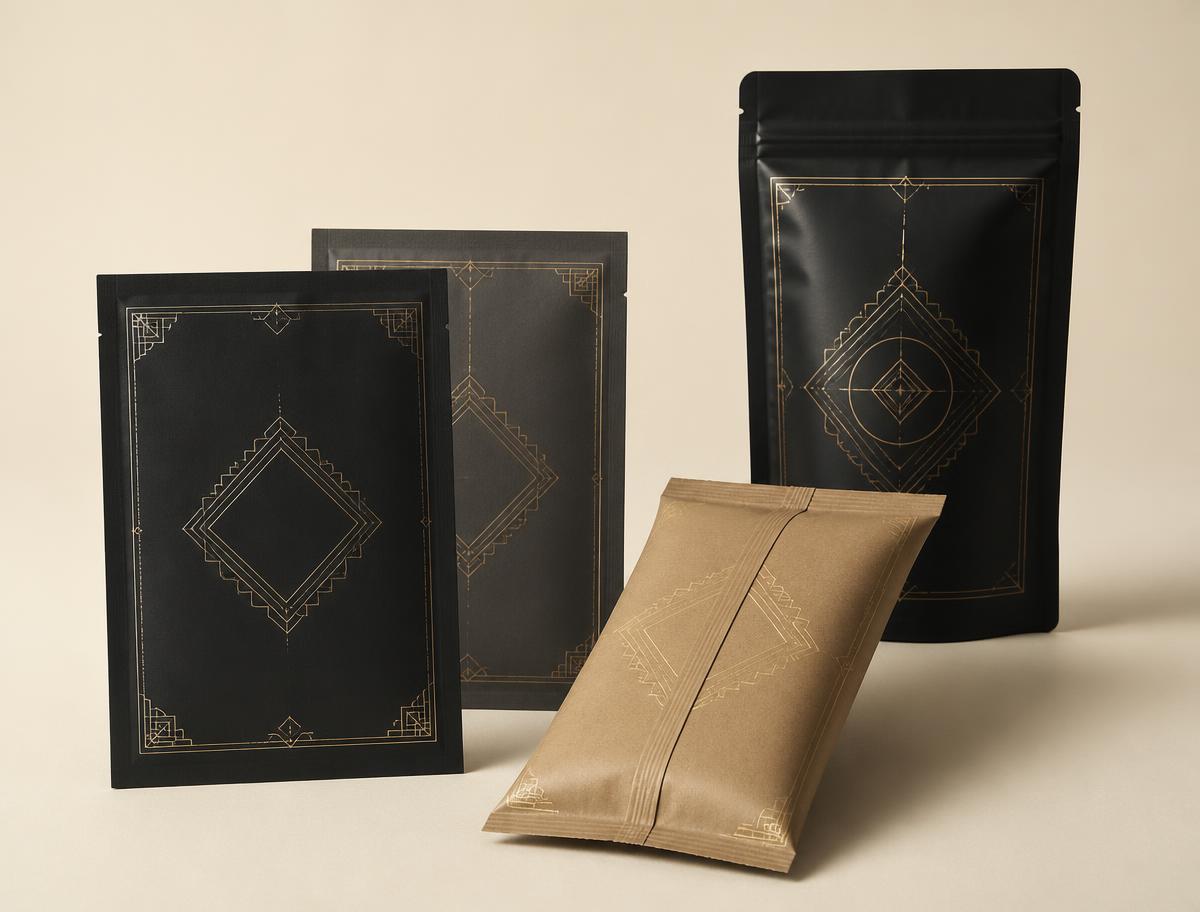 Printed Pouches by DGS Packaging